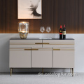 Moderner Buffetschrank Holz Sideboard minimalistischer Buffettisch für Wohnzimmer